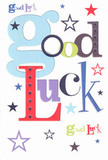 The vivacious energy of this good luck card leaps forth in a dazzling display of colour and playful design-'Good Luck' spelled out in an artful collision of pastel blue, rosy red, moss green, and royal purple, evoking the handmade vibrancy that Crayford is known for. Every letter feels intentional, like the perfect bloom included in a bespoke bouquet. The white backdrop highlights the hand-scattered stars-deep navy, lively sky-blue, hints of lilac, and gentle greens-each one creating an impression of wishes cast for a bright future, not unlike stargazing in Barnehurst Park. There's a subtle, tactile pleasure in the smooth quality cardstock, offering the comfort and pride of a carefully crafted message. This card feels especially suited to moments of transition-a student heading off to university, a neighbour beginning a new job, or anyone embarking on a venture near Waterside Gardens. It captures the excitement and heartfelt optimism that we cherish here in Crayford, everything you'd want to convey when opportunity knocks and a community cheers you on.